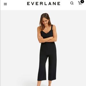 Everlane Japanese GoWeave Slip Jumpsuit